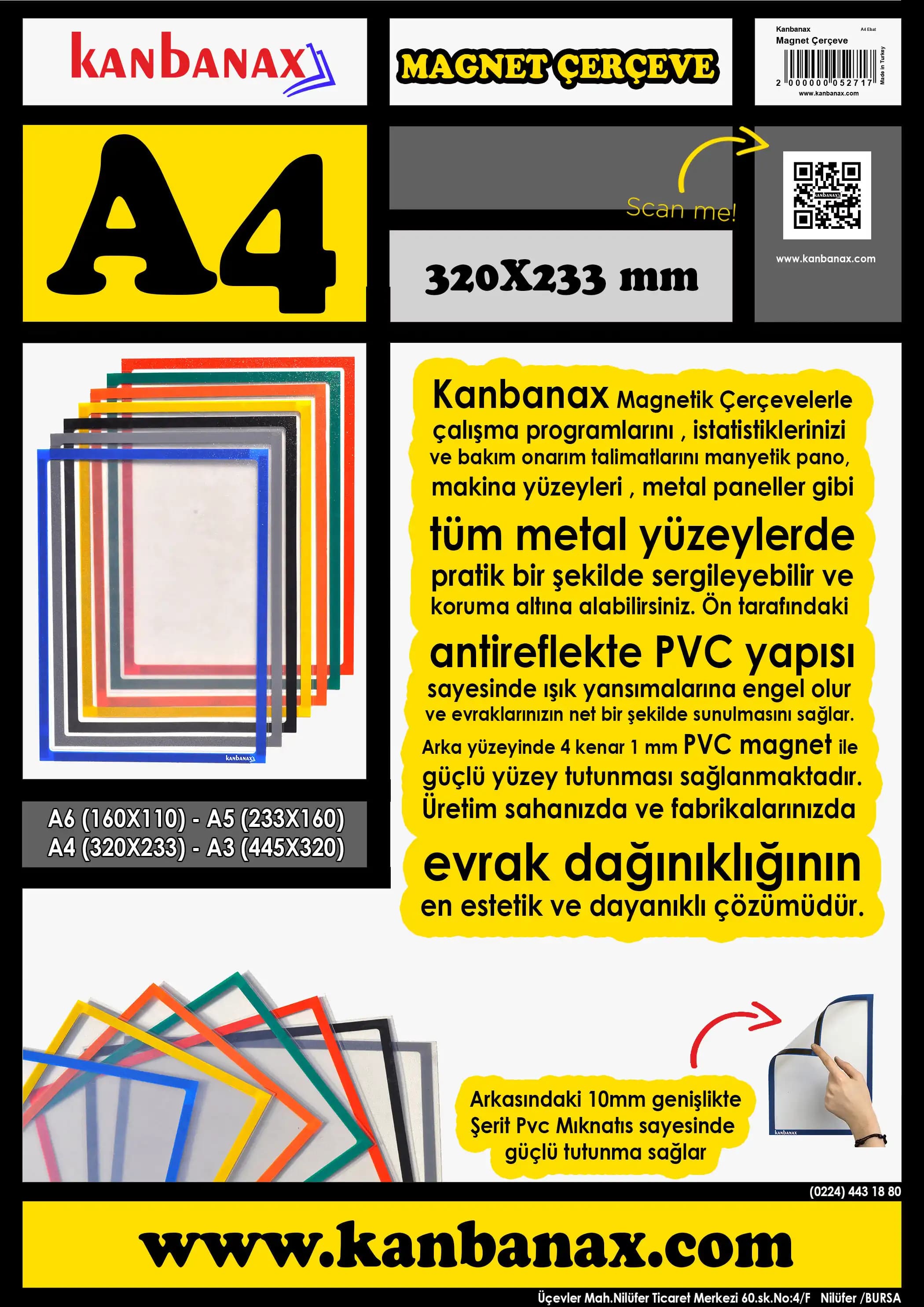 Magnet Çerçeve Dekorasyonuyla Duvarlarınızı Kişiselleştirin ve Modern Bir Atmosfer Yaratın