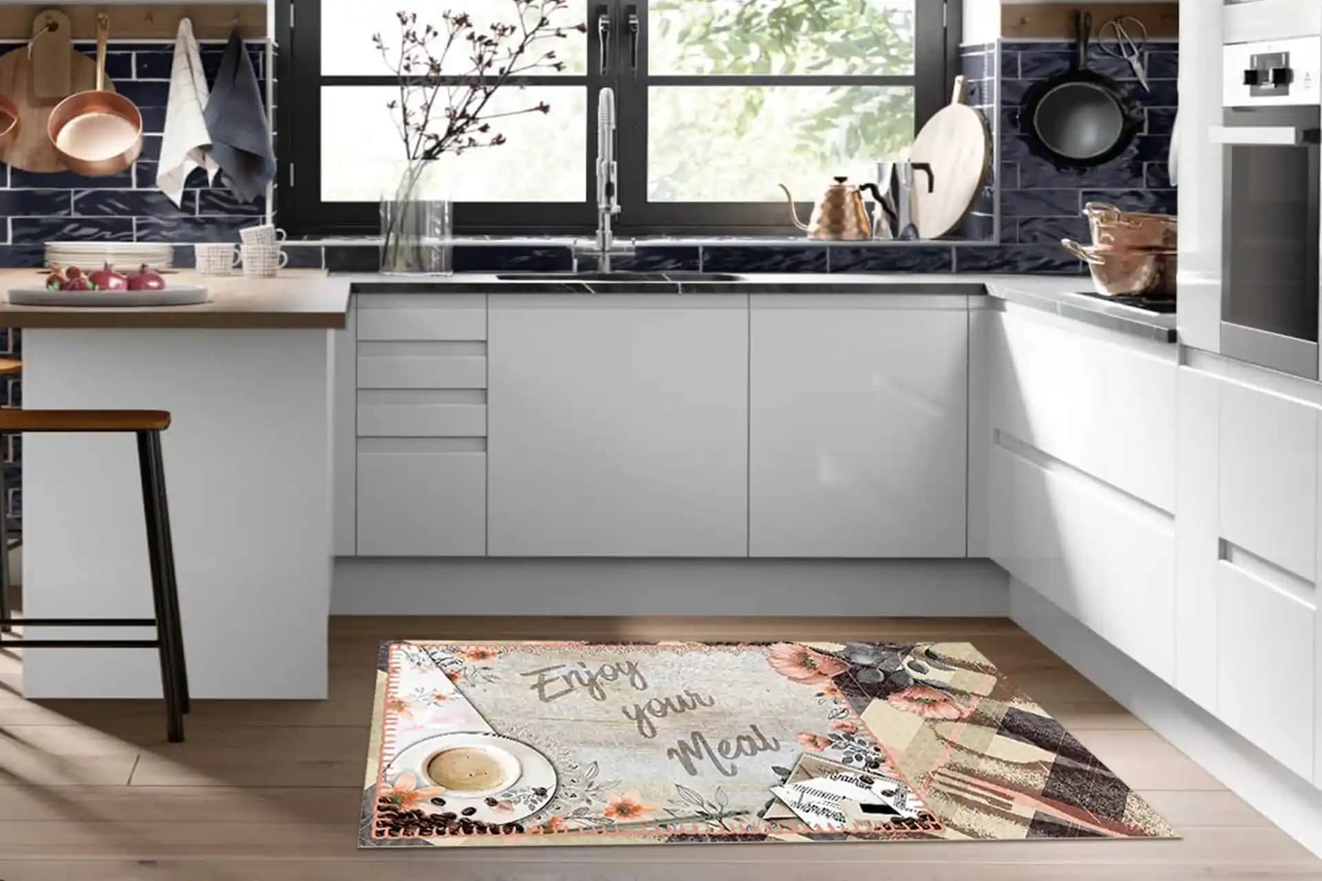 Makinada Yıkanabilen Mutfak Halısı: Estetik ve Fonksiyonellik Bir Arada