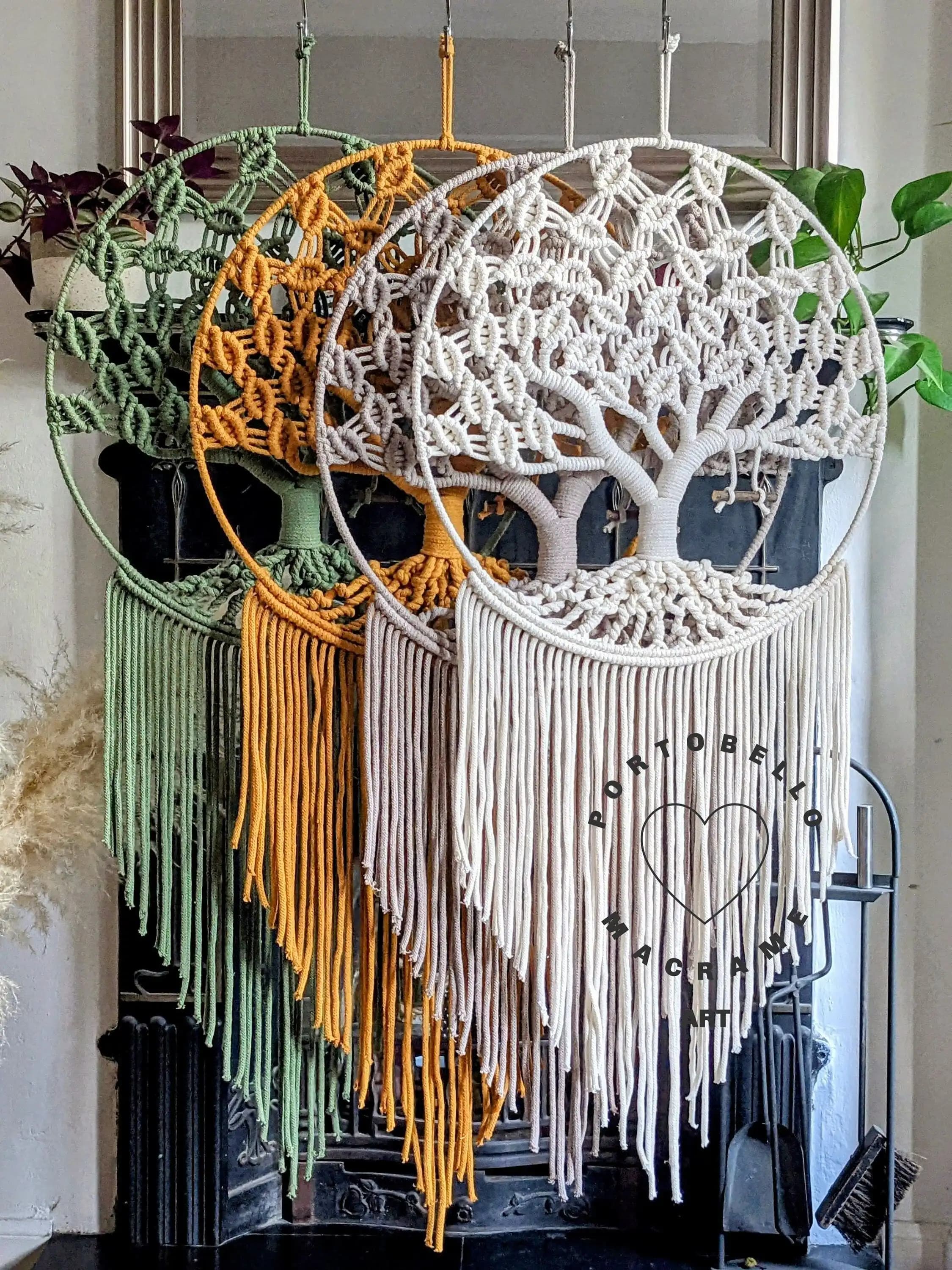 Makrame ile Ev Dekorasyonunda Sanat ve Zarafetin Modern Kullanımı