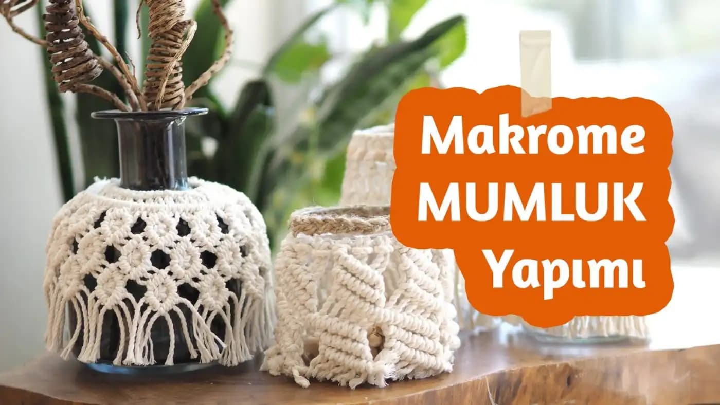 Makrome Mumluklarıyla Dekorasyonda Sıcak ve Bohem Bir Atmosfer Yaratma Rehberi