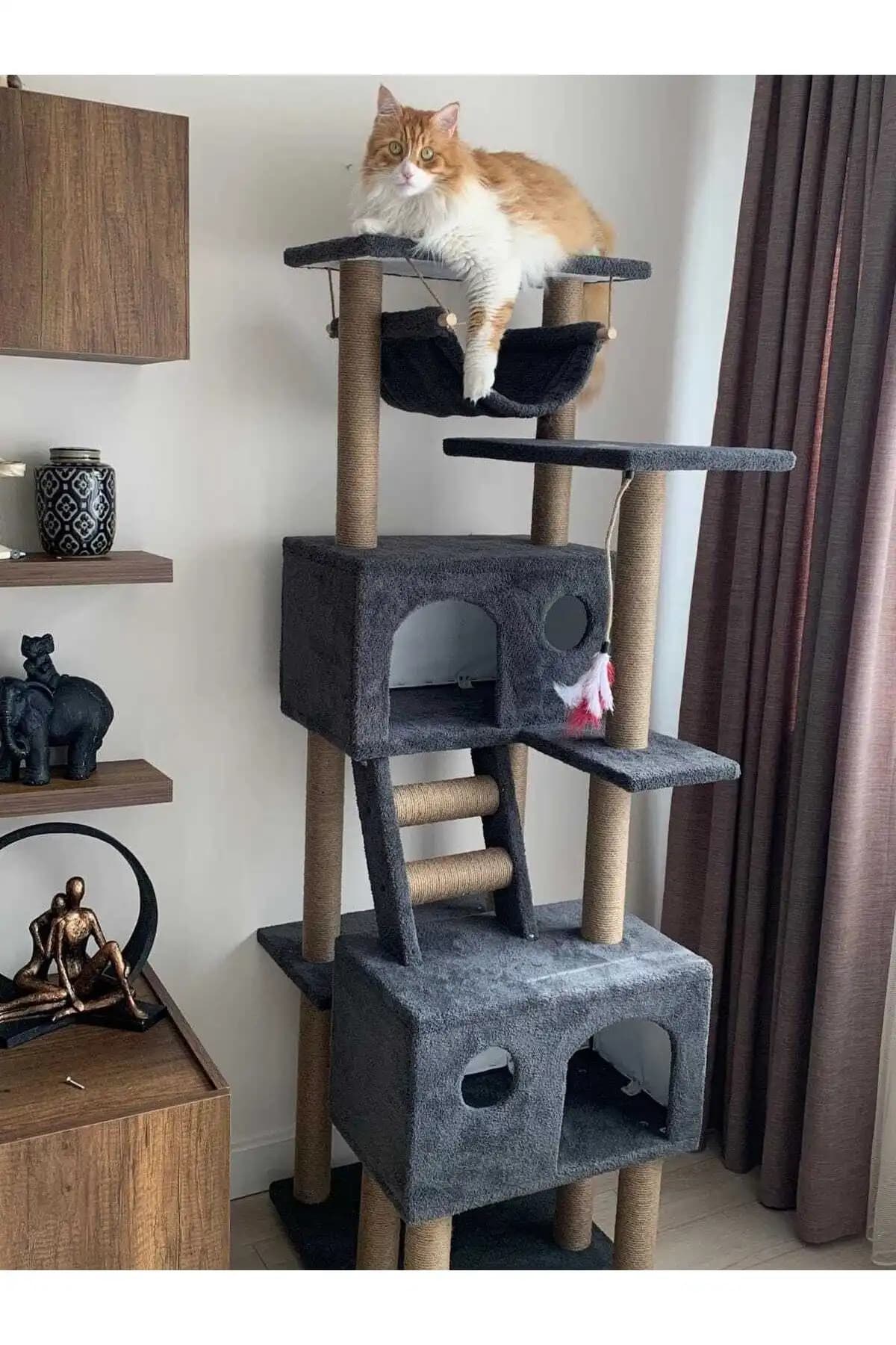 Modern ve İşlevsel Kedi Tırmalama Evleri ve Tasarım Yaklaşımları