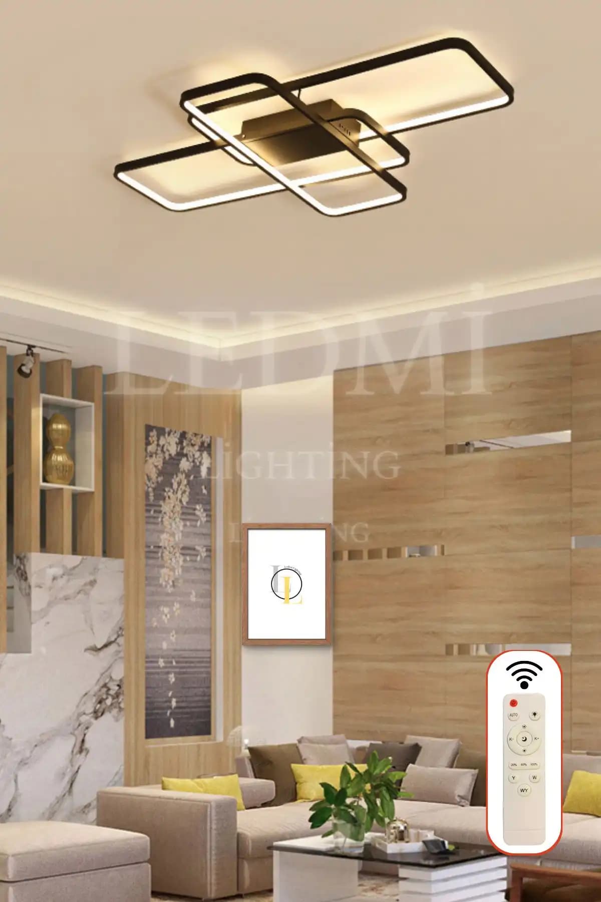 Salon Dekorasyonunda LED Aydınlatmanın Gücü ve Estetiği: Modern ve Fonksiyonel Çözümler