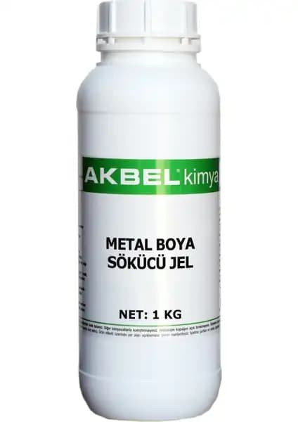 Akbel Metal Boya Sökücü Jel 1 Kg: Güçlü ve Etkili Metal Boya Çıkarma Çözümü