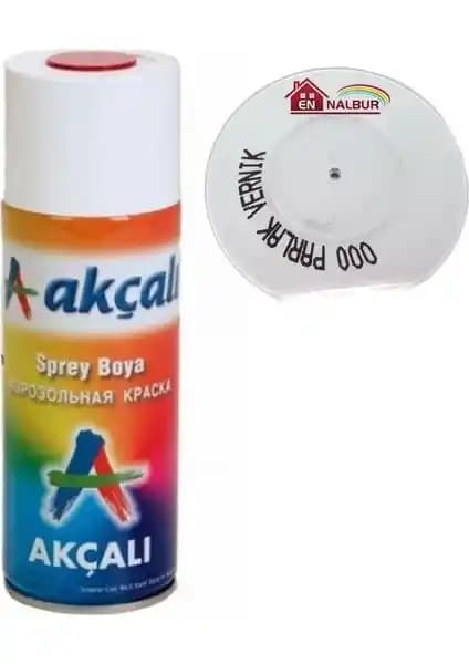Akçalı Sprey Boya 400 Ml 000 Parlak Vernik ile Dayanıklı ve Estetik Yüzeyler Yaratın
