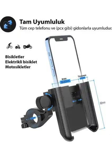Apera An-65 Motor ve Bisiklet Telefon Tutucu: Güvenlik ve Fonksiyonellik İle Öne Çıkan Ürün