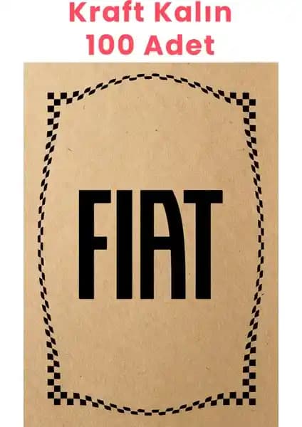 Balkan Kraft 120GR Fiat Oto Paspas Kağıdı: Dayanıklı ve Estetik Araç İç Temizliği Çözümü