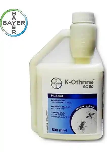 Bayer K-Othrine SC 50 Haşere Kontrolü Ürünü Güçlü ve Uzun Süreli Koruma Sağlar