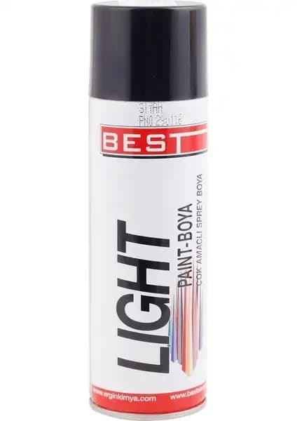 Best Light Mat Siyah Sprey Boya 250 ml - Yüksek Performanslı ve Şık Yüzey Kaplama