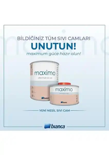 Bianca Maximo Sıvı Cam Parlak 500GR Yüzey Koruyucu ve Estetik Kaplama Çözümü