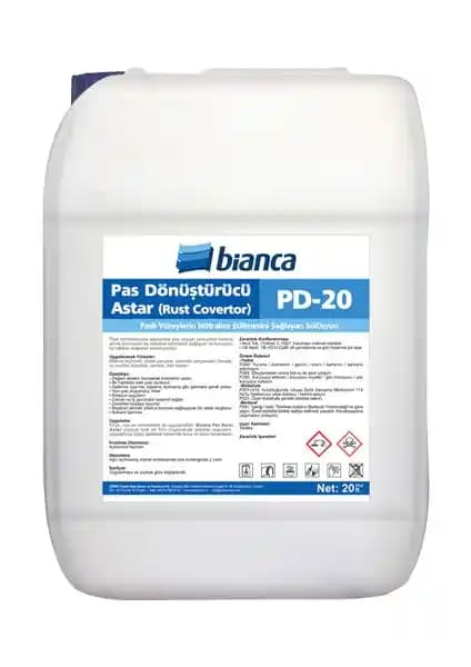 Bianca Pas Dönüştürücü Astar PD-20: Pas Koruma ve Yüzey İşlemlerinde Yenilikçi Çözüm