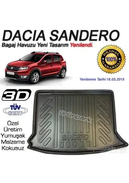 Dacia Sandero (2008 ve Sonrası) İçin Dayanıklı ve Pratik Bagaj Havuzu Çeşitleri