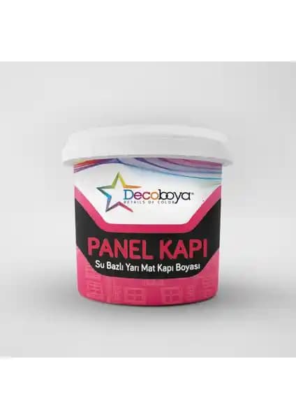 Decoboya Su Bazlı Panel Kapı Boyası: Çevre Dostu ve Dayanıklı İç Mekan Boyası