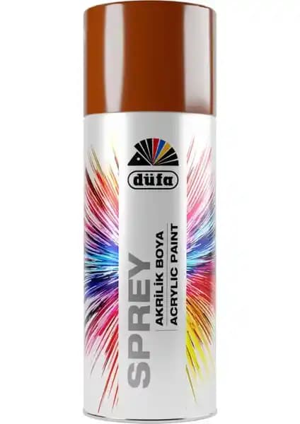 Düfa Sprey Boya Düz Renkler 8003 Açık Kahve: Dayanıklı ve Çevre Dostu Sprey Boya Seçenekleri