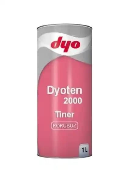 Dyo Dyoten 2000 Kokusuz Tiner 1 Litre: Profesyonel ve Güvenilir Boya Çözümü