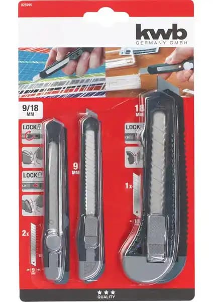 Einhell Kwb 3'lü Maket Bıçağı Seti: Çok Yönlü ve Dayanıklı El Aletleri