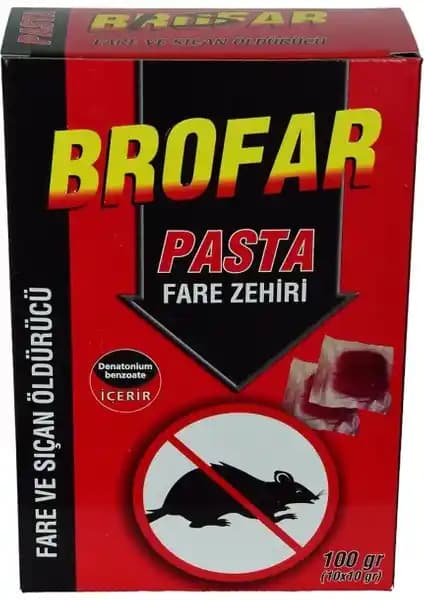 Fare ve Sıçan Kontrolü İçin Güvenilir ve Etkili Brofar Pasta Çözümü