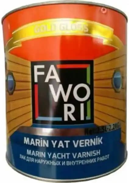 Fawori Marin Yat Vernik 0.75 Litre: Dayanıklı ve Estetik Koruma İçin Uygun Seçenek