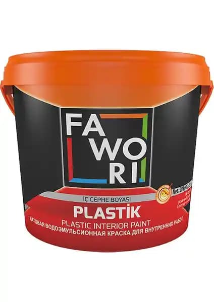 Fawori Plastik İç Cephe Boyası 20 kg: Dayanıklı ve Estetik İç Mekan Boyası Seçeneği