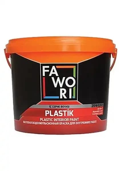 Fawori Plastik İç Cephe Duvar Boyası: Dayanıklı ve Estetik İç Mekan Boya Çözümü