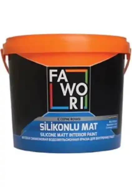 Fawori Silikonlu Mat İç Cephe Boyası 10 Kg Fıstık Renk ile Estetik ve Dayanıklılık