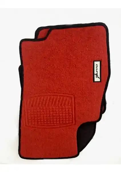 Fiat Punto İçin Özel Kırmızı Spor ve Orijinal Tasarımlı Mugen Halı Paspas