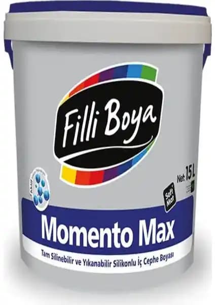 Filli Boya Momento Max Silikonlu İç Cephe Boyası 15 Lt Kum Beyazı Kalite ve Estetik İçin