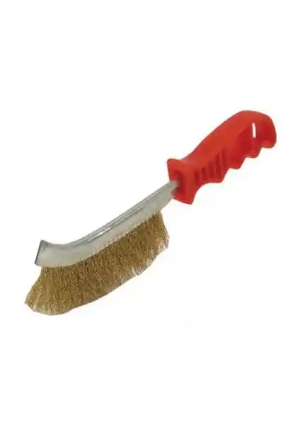 Hry Plastik Saplı Tel Fırça Pas ve Oksitlenmiş Yüzeylerin Temizliği İçin Uygun Endüstriyel ve Ev Kullanımı Araçları