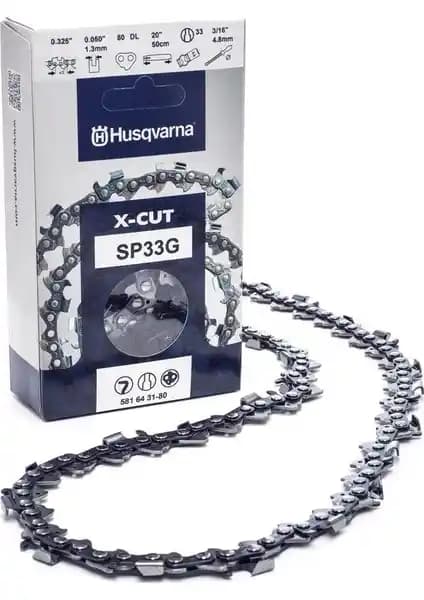 Husqvarna 3.25 X Cut 36 Diş Motor Zinciri: Yüksek Performans ve Dayanıklılık İçin Uygun