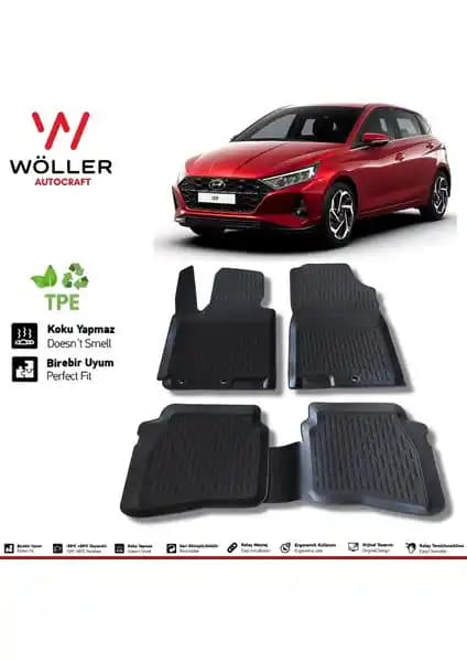 Hyundai i20 2021 ve Sonrası İçin Özel 3D Havuzlu Paspas Ürün Tanıtımı ve Özellikleri