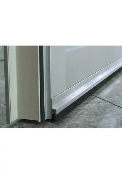 Iceavm Kapı Altı Fırçası 90 cm Alüminyum H Tipi, Dayanıklı ve Etkili Koruma Sağlar