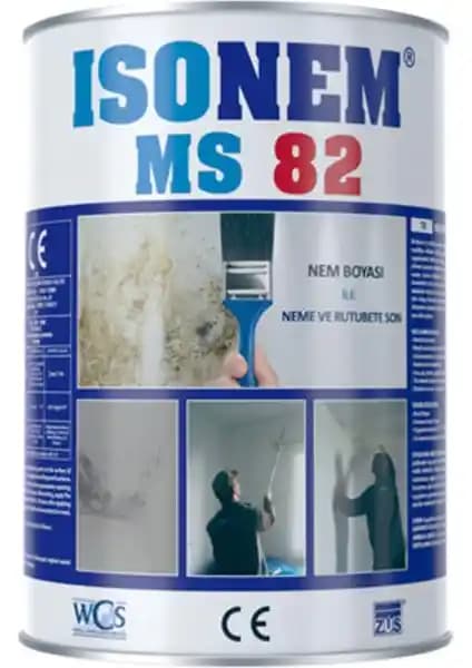 İsonem MS 82 Beyaz Nem ve Rutubetle Mücadelede Güçlü Yalıtım Boyası