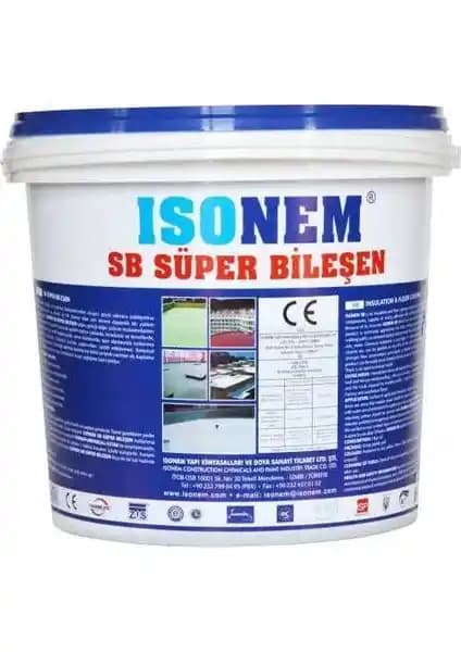 İsonem Sb Süper Bileşen Su Yalıtım Boyası: Dayanıklı ve Çok Yönlü Çözüm