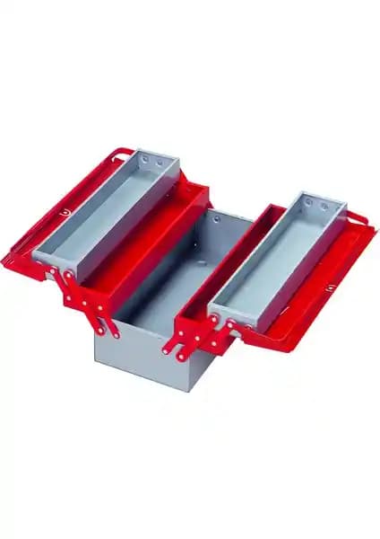 İzeltaş Metal Takım Çantası 5 Gözlü Sağlam ve Dayanıklı Saklama Çözümü