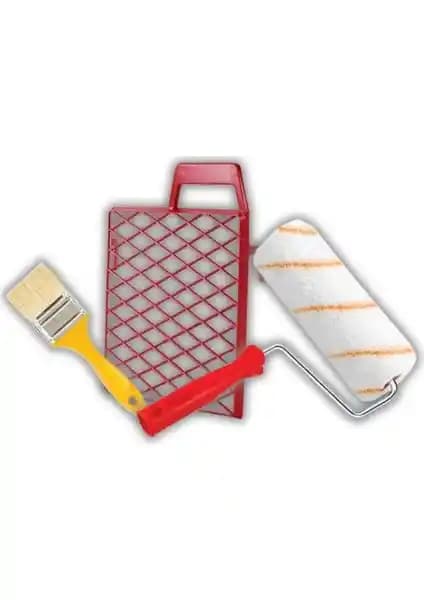 İzmir Fırça Ev Boyama Seti-4: İç Mekân Boyama ve Dekorasyon İçin Pratik Çözüm