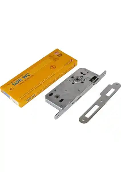 Kale 149-R 45 mm Gömme İç Kapı Kilidi Banyo ve Tuvalet Güvenliği İçin Üst Düzey Çözüm