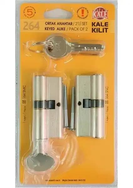 Kale Kilit 264 Modeli Güvenlik ve Dayanıklılık Sağlayan Çelik Kapı Kilidi