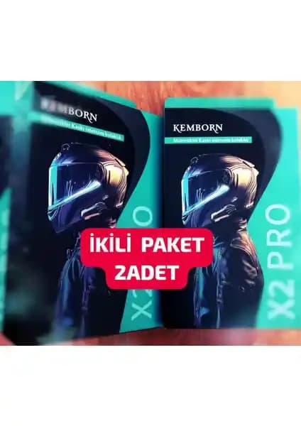 Kemborn 2 Adet 2 Kişilik Intercom Seti: Güvenilir ve Dayanıklı Motosiklet Kask Bluetooth Kulaklık