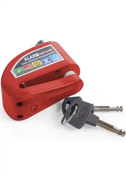 Locks Alarmlı Disk Kilidi Güvenlik Çözümü Yüksek Sesli Alarm ve Dayanıklı Tasarım