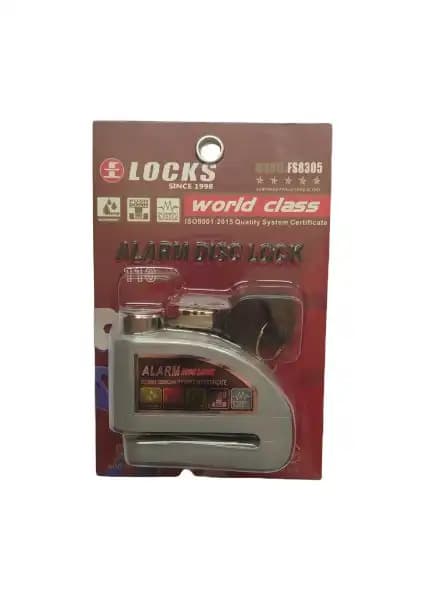 Locks Alarmlı Disk Kilidi Güvenlik Seviyesi Yüksek ve Dayanıklı Tasarım