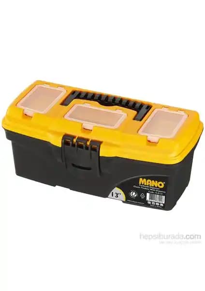 Mano Grip Organizerli Klasik Takım Çantası 13: Dayanıklı ve Pratik El Aletleri Saklama Çözümü