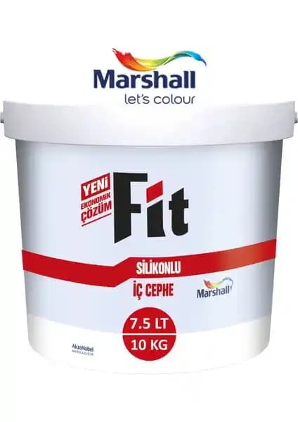 Marshall Fit Silikonlu İç Cephe Duvar Boyası: Yüksek Kalite ve Dayanıklılık Sunan Seçenek