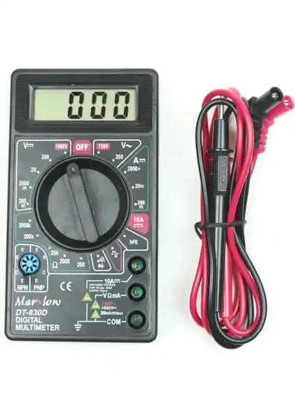 Marxlow DT-830D Dijital Multimetre: Çok Yönlü Elektrik Ölçüm Çözümünüz