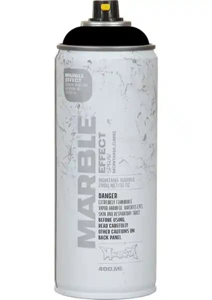 Montana Mermer Efekti Sprey Boya Siyah 400 ml ile Şık ve Dayanıklı Dekorasyon Çözümleri