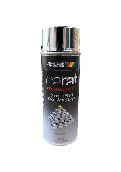 Motip Carat Krom Sprey Boya 400ML ile Otomobil ve Dekoratif Uygulamalarda Yüksek Parlaklık