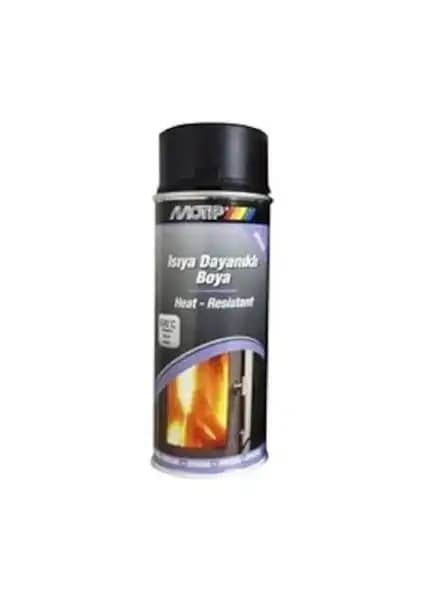 Motip Isıya Dayanıklı Siyah Mat Sprey Boya 400 ml ile Yüksek Performans ve Estetik