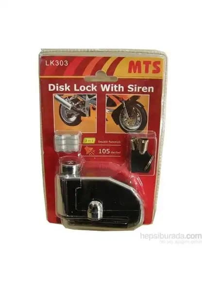 MTS Alarmlı Disk Kilidi: Güçlü ve Güvenilir Motosiklet Güvenlik Çözümü