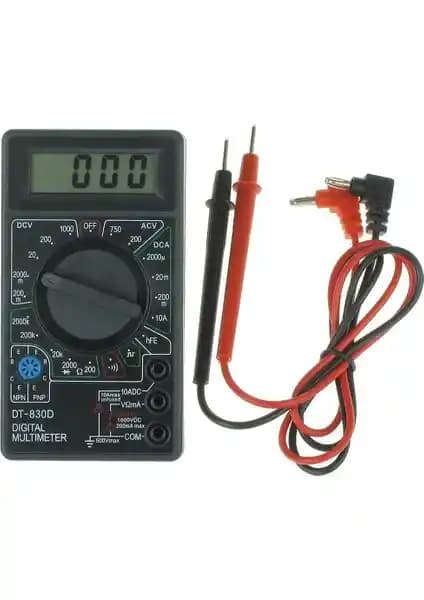 Multitester Multimetre 1000 Volt 090397 Güç ve Güvenilirlik Sunan Profesyonel Elektrik Ölçüm Aleti