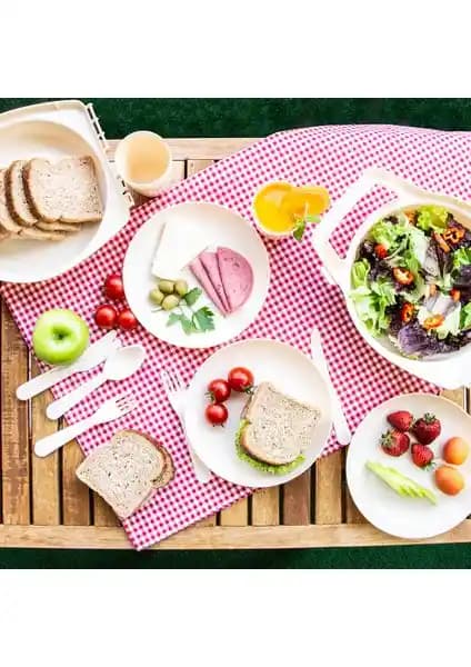 Omak Piknik Seti 32 Parça Çatal Bıçak ve Kaşıklı Dış Mekan Kullanımı İçin Pratik ve Şık Çözüm