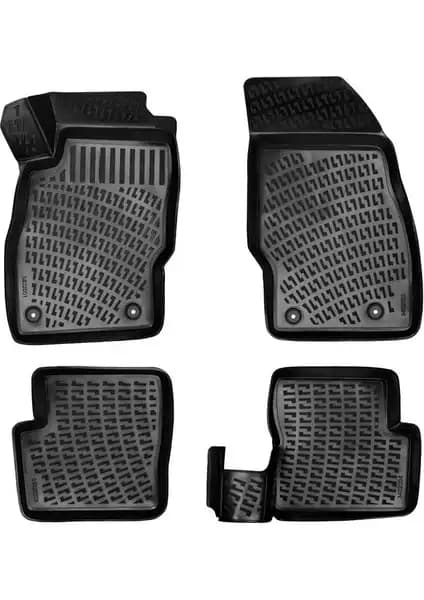 Opel Corsa D 2006-2014 İçin 3D Havuzlu Paspaslar Konfor ve Hijyen Artırıcı Çözüm