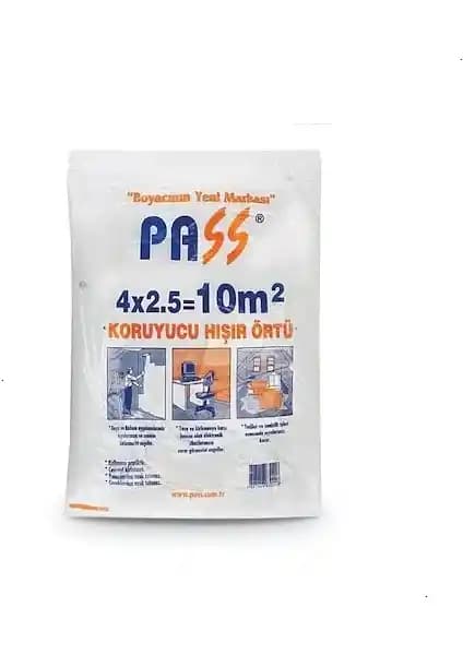 Pass Naylon Hışır Koruma Örtüsü İnşaat ve Tadilat Projeleri İçin Güvenilir Koruma Çözümü